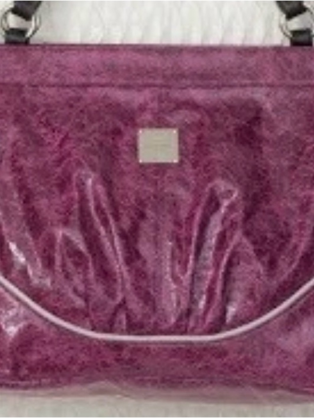 Miche Purple Patent Shoulder Bag, Robie, shell only